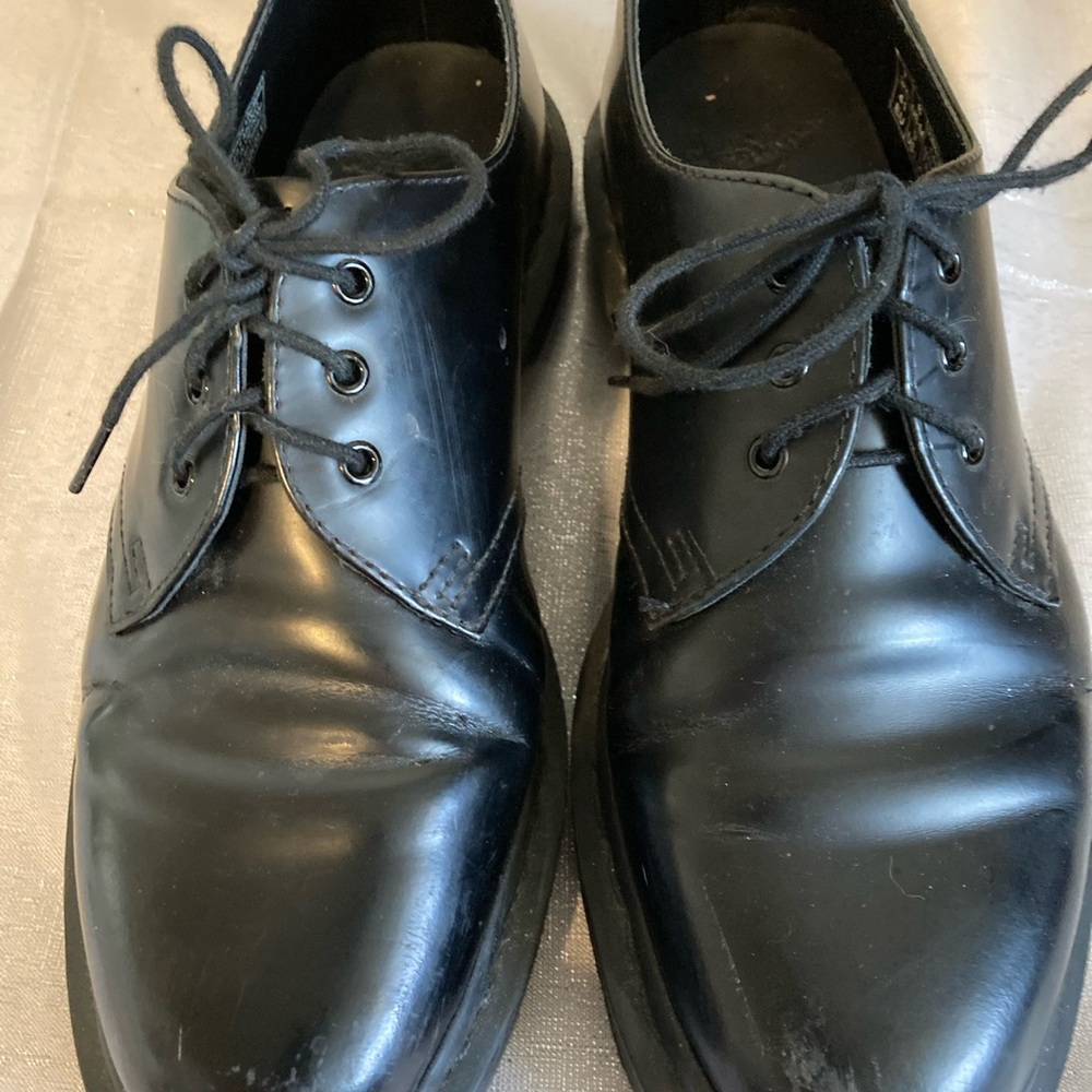 Dr. Martens 1461 Mono Smooth Leather Oxfords - Picture 4 of 8
